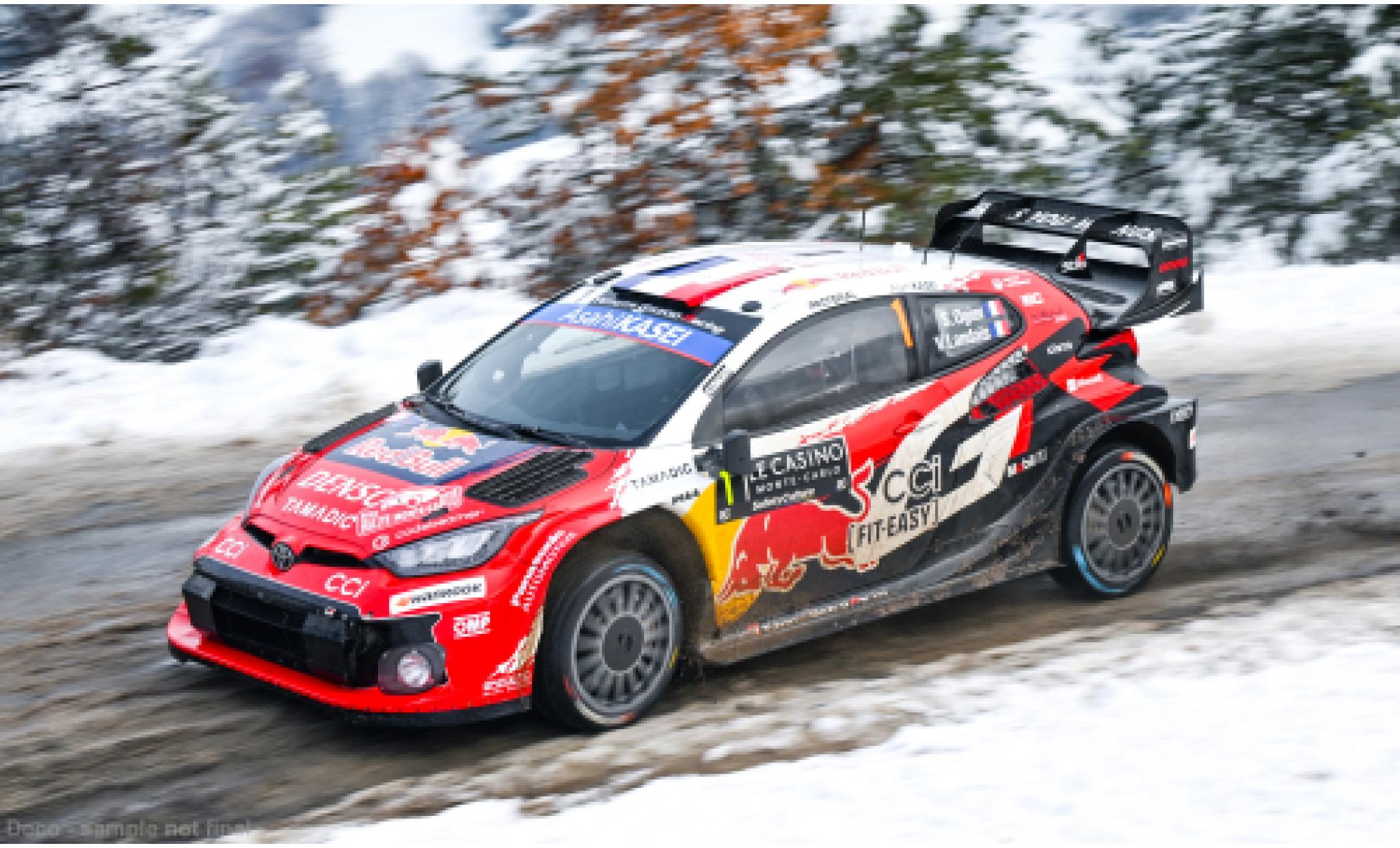 Toyota Yaris 1/43 IXO GR Rally1 Rallye Monte Carlo 2026 #1 S.Ogier/V.Landais 1:43 miniature