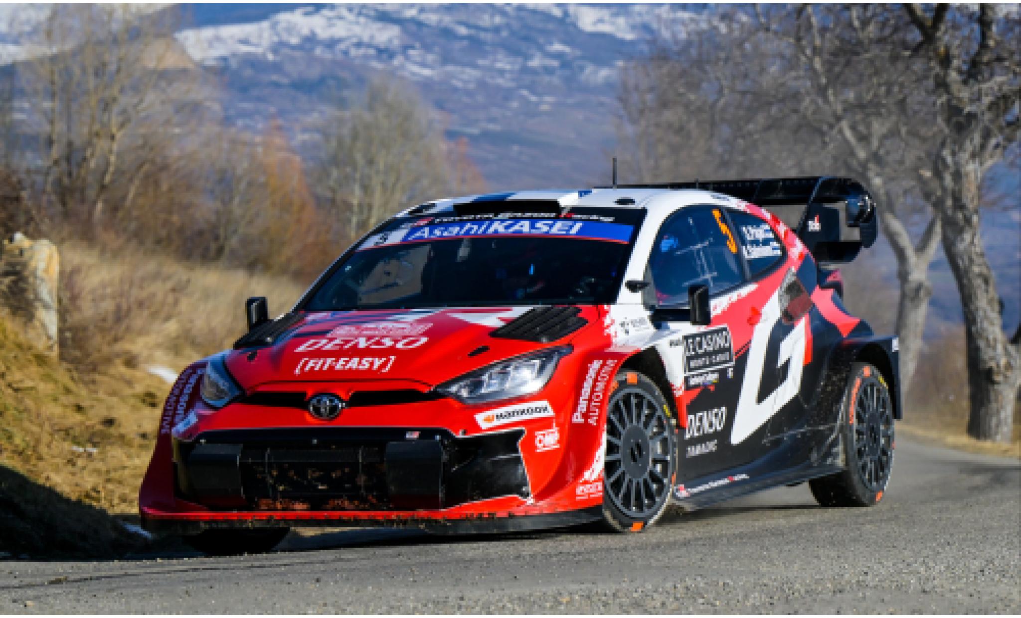 Toyota Yaris 1/43 IXO GR Rally1 Rallye Monte Carlo 2026 #5 S.Pajari/M.Salminen 1:43 miniature