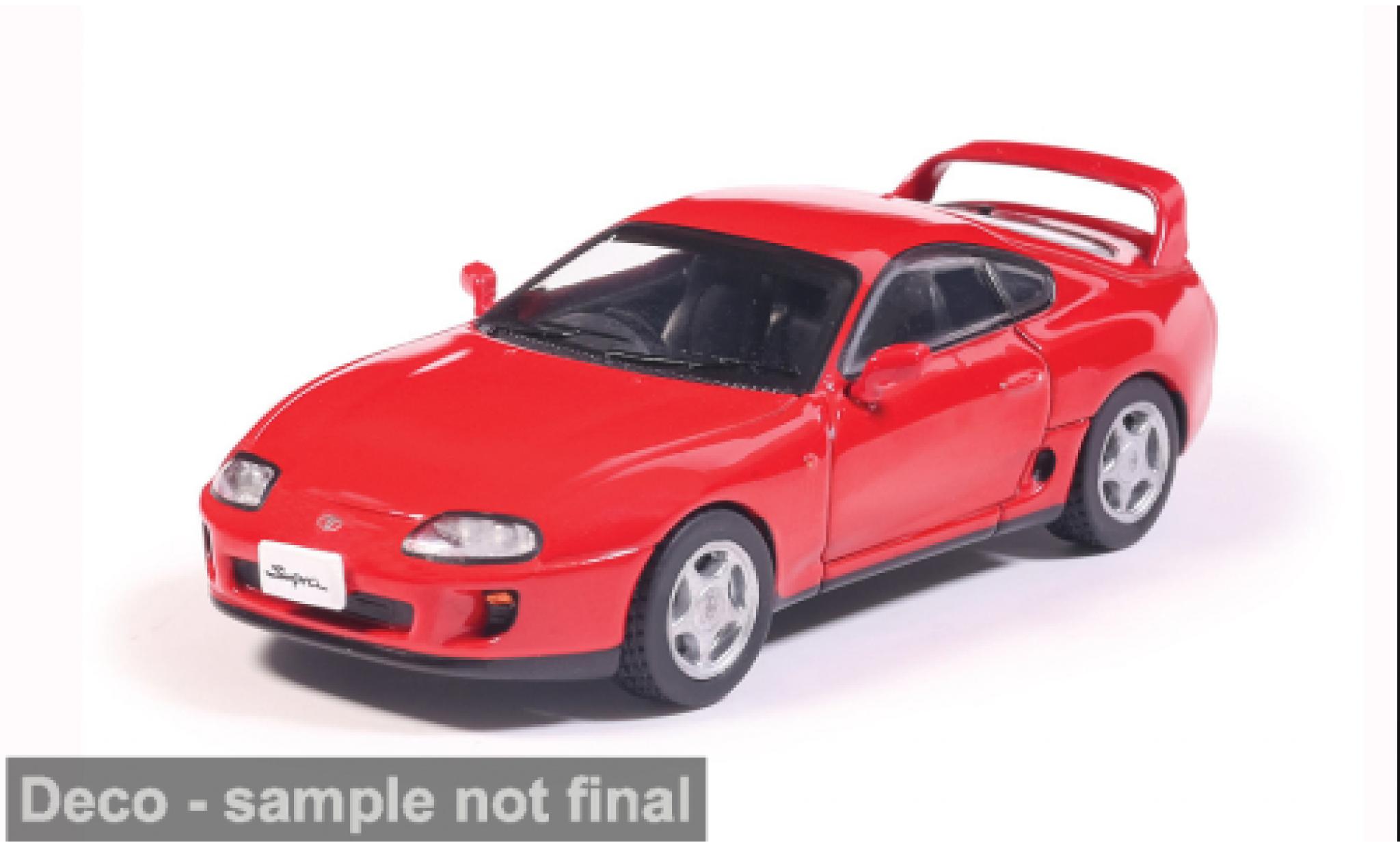 Toyota Supra 1/64 IXO America (JZA80) rouge 1993 1:64 miniature