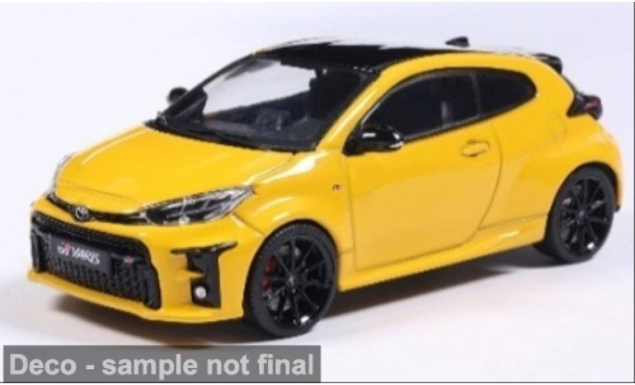 Toyota Yaris 1/43 Solido GR jaune 2024 1:43 miniature