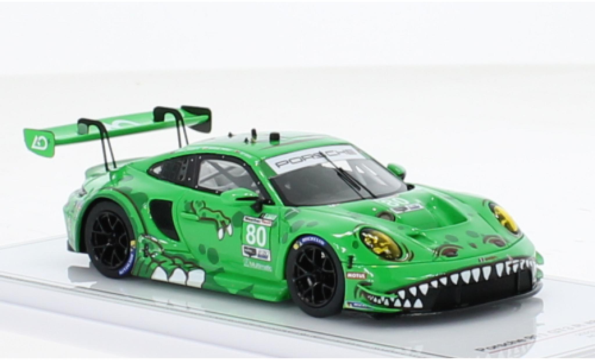 thumbnail image 2 of MINI GT 1:64 Porsche 911 GT3 R #180 - GTD AO Racing 'Rexy' - 2023 IMSA Sebring 12Hr - Diecast Model 2 of 3