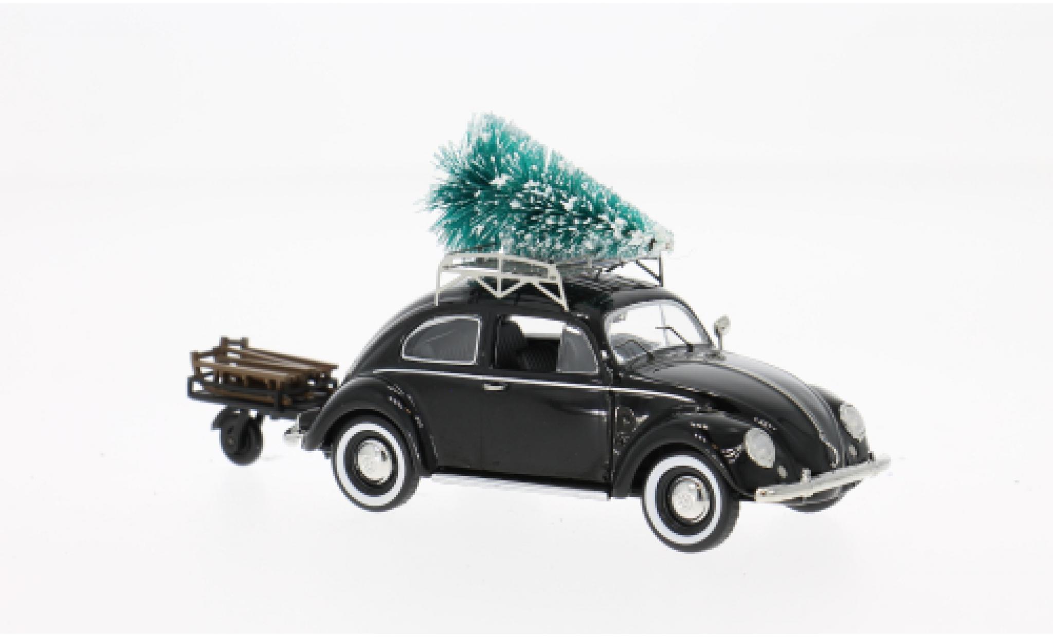 Volkswagen Beetle 1/43 Schuco "Christmas 2025" noire 1:43 miniature