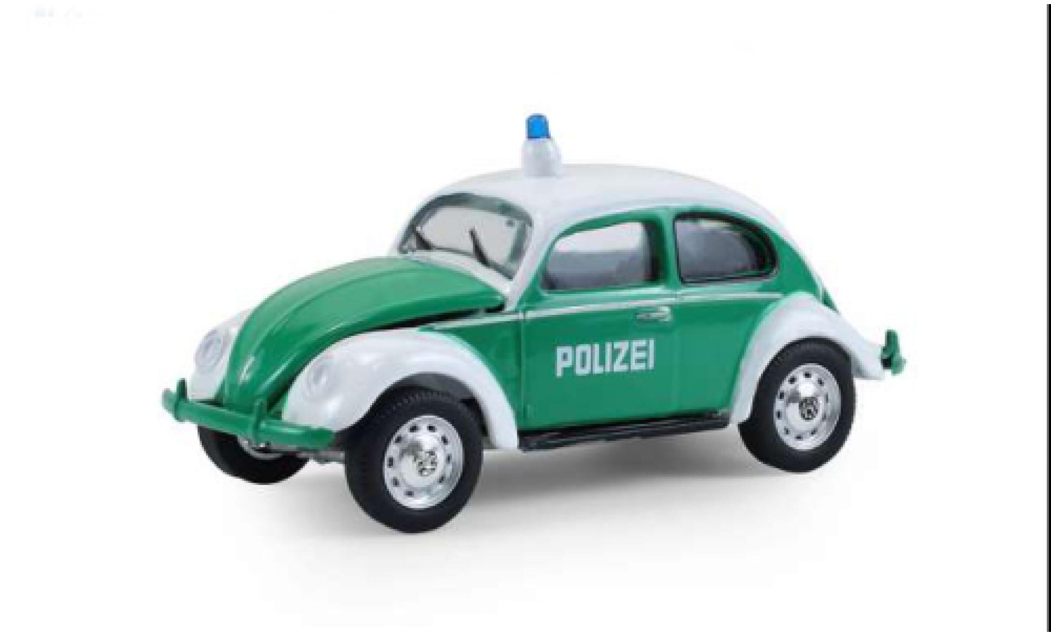 Volkswagen Beetle 1/64 Greenlight (K&auml;fer) Polizei 1:64 miniature