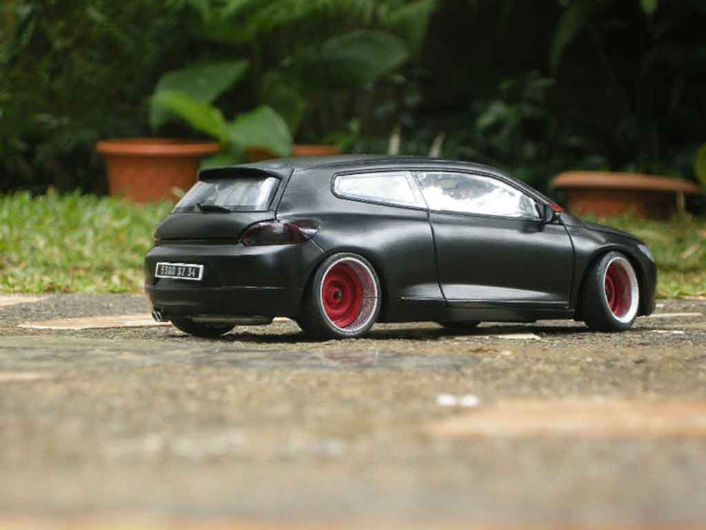 Volkswagen Scirocco 1/18 Norev 3 r noire german look