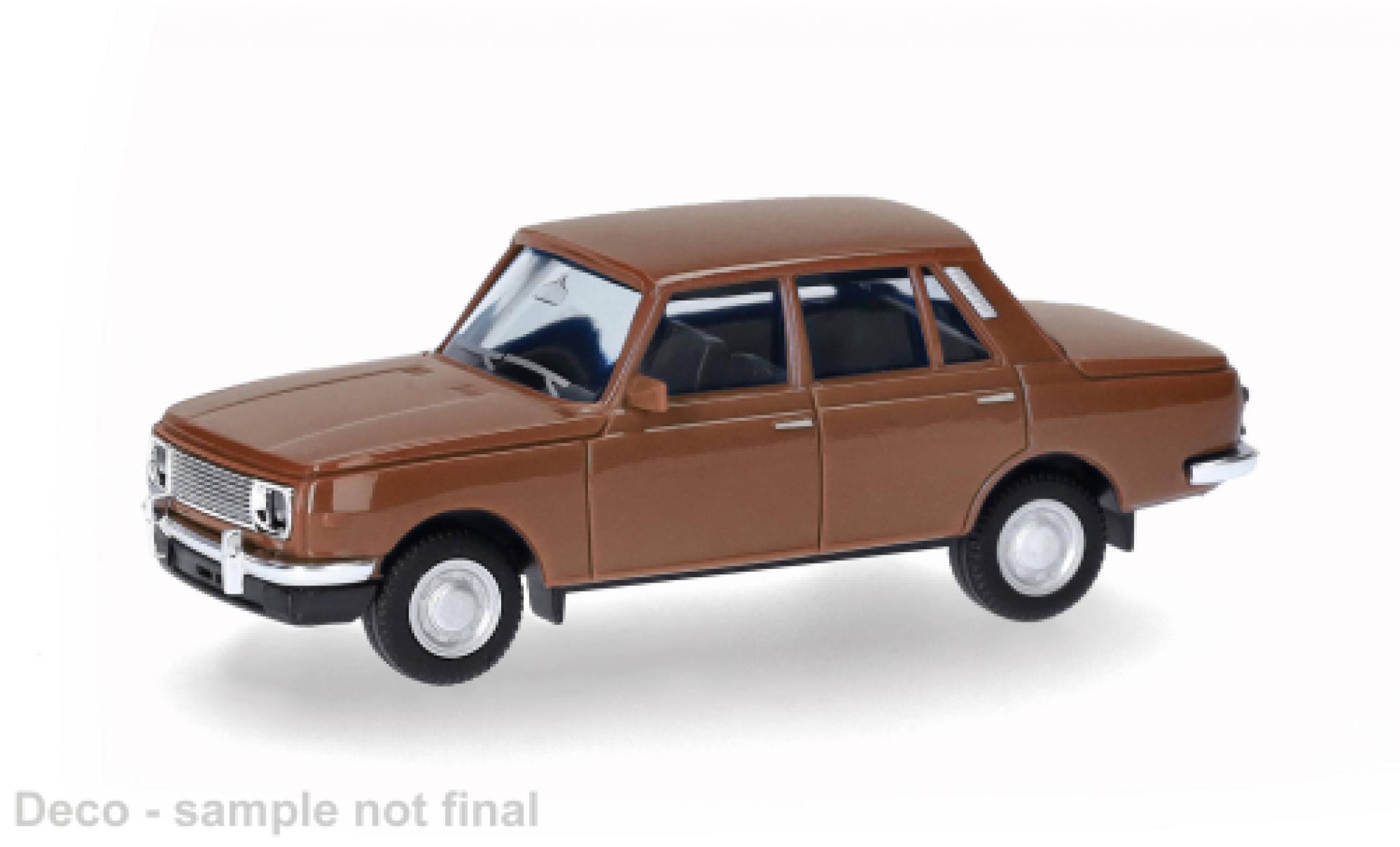 Wartburg 353 1/87 Herpa marron 1966 1:87 miniature