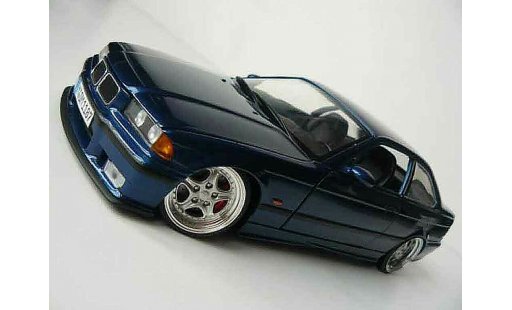 Bmw M3 coupe 1/18 Ut Models E36 bleue avus jantes porsche 18 pouces miniature