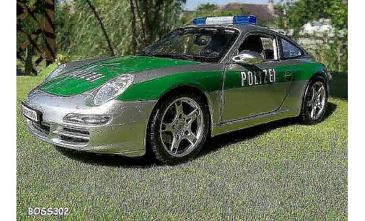 Porsche 911 Carrera 1/18 Maisto police / police miniature