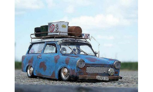 Trabant 601 Universal 1/18 Sun Star rat miniature