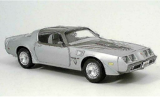 Pontiac Firebird 1979 1/18 Yat Ming trans am grise miniature