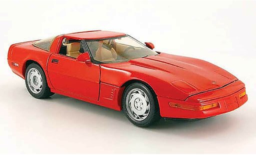 Chevrolet Corvette ZR1 1/18 Maisto coupe rouge miniature