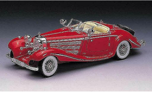 Mercedes 500 Base 1/18 Norev rouge 1936 miniature