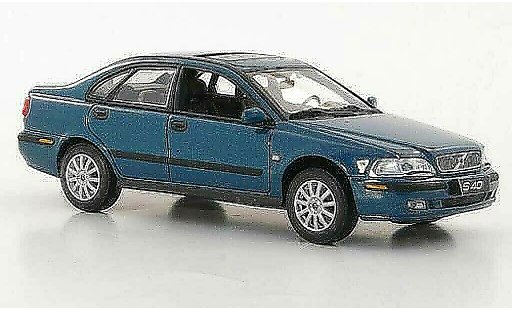 Volvo S40 Base 1/43 Minichamps bleuverte miniature