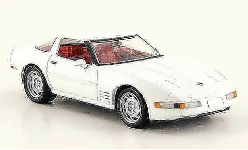 Chevrolet Corvette ZR1 1/43 Detail Cars Coupe blanche miniature