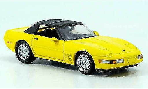 Chevrolet Corvette ZR1 1/43 Detail Cars Cabrio jaune miniature