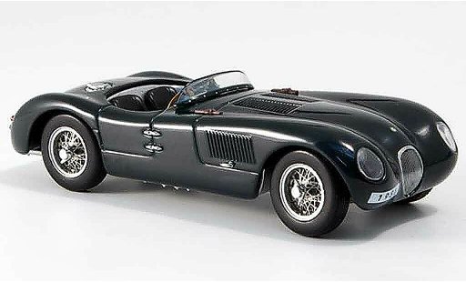 Jaguar C-Type Base 1/43 Autoart verte miniature