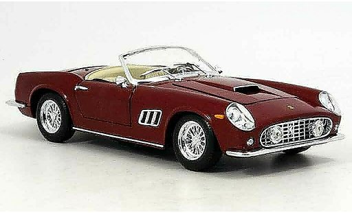 Ferrari 250 GT California 1/18 Hot Wheels rouge 1962 miniature