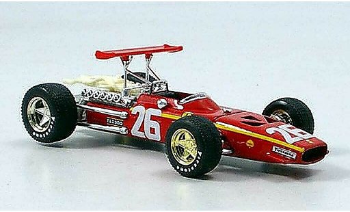 Ferrari 312 F1 1/43 Brumm Jacky Ickx 1968 miniature