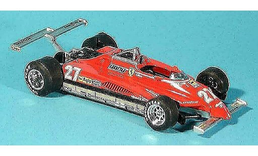 Ferrari 126 C2 1/43 Brumm no.27 g.villeneuve gp long beach miniature