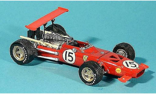 Ferrari 312 F1 1/43 Brumm No.15 C.Amon GP Spanien 1969 miniature