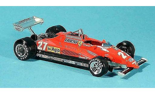 Ferrari 126 C2 1/43 Brumm no.27 p.tambay gp monza miniature