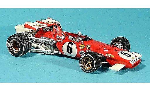 Ferrari 312 B 1/43 Brumm no.6 i.giunti gp italien 1970 miniature