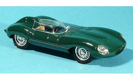 Jaguar D-Type 1954 1/43 Brumm verte miniature