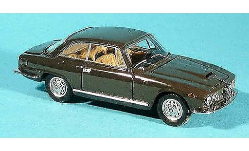 Alfa Romeo 2600 coup&Atilde;&copy; sprint 1/43 Bang marron 1962 miniature