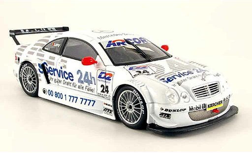 Mercedes Classe CL DTM 1/18 Maisto K amg 24h service miniature