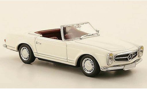 Mercedes 230 SL 1/43 Minichamps (W113) blanche miniature