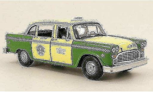 Checker Taxi taxi 1/18 Sun Star chicago 1981 miniature