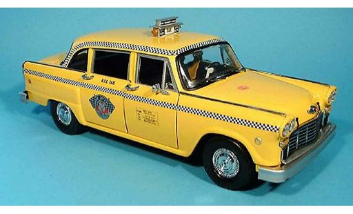 Checker Taxi taxi 1/18 Sun Star new york 1981 a11 miniature