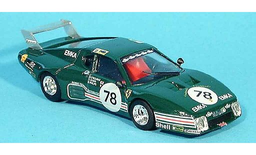 Ferrari 512 BB LM 1/43 Brumm no.78 scuderia emka le mans 1980 miniature