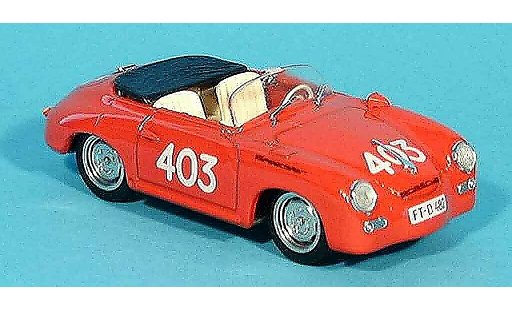 Porsche 356 1952 1/43 Brumm Speedster No.403 Mille Miglia miniature