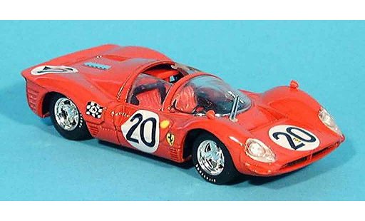 Ferrari 330 P4 1/43 Brumm spyder le mans chris amon 1967 miniature