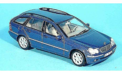 Mercedes Classe C T-Modell 1/43 Minichamps T Modell bleu miniature