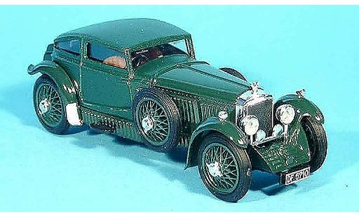 Bentley Speed 6 berline 1/43 Brumm Barnato verte 1928 miniature