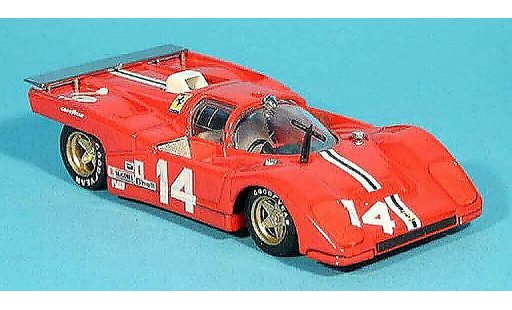 Ferrari 512 M 1/43 Brumm posey bucknum watkins glen 1971 miniature