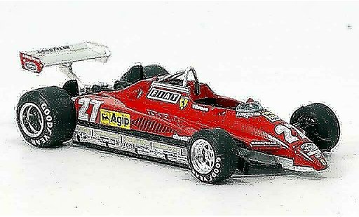 Ferrari 126 C2 1/43 Brumm no.27 g.villeneuve gp san marino miniature