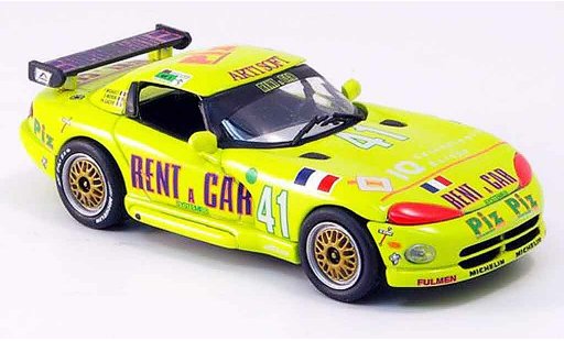 Dodge Viper RT 10 1/43 Eagle No.41 Rent a Car Le Mans 1994 miniature
