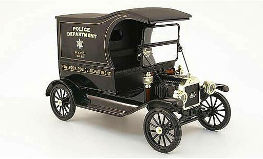 Ford Model T Van 1/18 Eagle delivery new york police department police (us) miniature