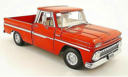 Chevrolet C-10 Pickup 1/18 Sun Star pick up styleside rouge 1965 miniature