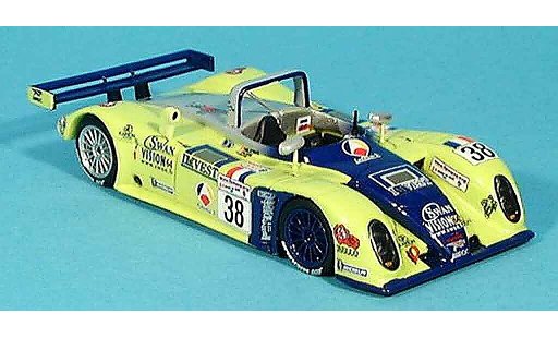 Reynard 2KQ Base 1/43 Spark Le Mans 5ter Deletraz Fabre Gene 2001 miniature