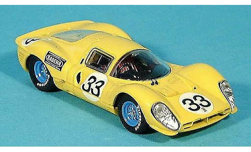 Ferrari 412 course 1/43 Bang p daytona mairesse beurlys no. 33 1967 miniature