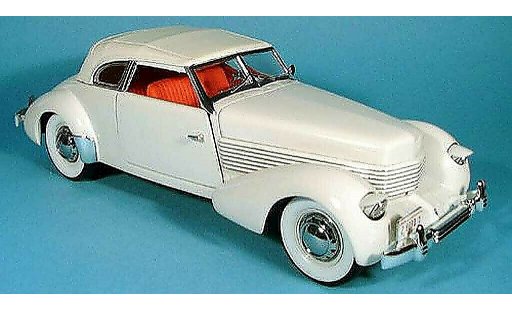 Cord 810 Sedan 1/18 Signature blanche 1936 miniature