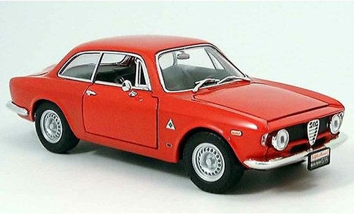 Alfa Romeo Giulia sprint gta 1/18 Yat Ming 1300 rouge 1963 miniature