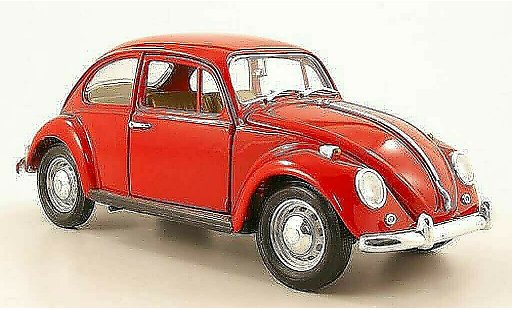Volkswagen Kafer Base 1/18 Yat Ming rouge 1967 miniature