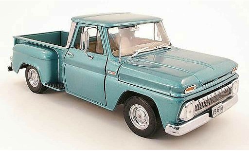 Chevrolet C-10 Pickup 1/18 Sun Star pick up stepside turquoise 1965 miniature