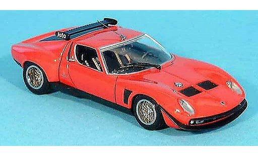 Lamborghini Miura Jota 1/43 Kyosho svr rouge miniature