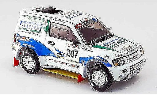 Mitsubishi Pajero Evolution 1/43 IXO No.207 JP.Fontenay Rallye Dakar 2002 miniature