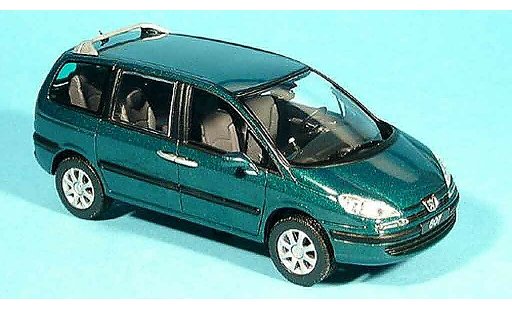 Peugeot 807 Base 1/43 Norev verte 2002 miniature